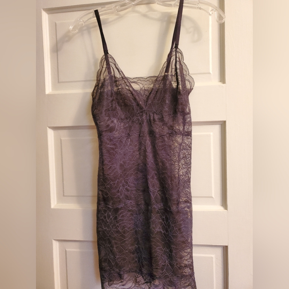 Samantha Chang Lace Negligee, Slip, Nightie